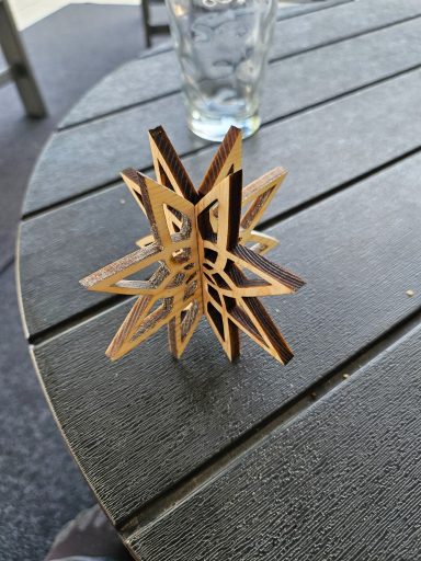 Weihnacht Deko Stern 