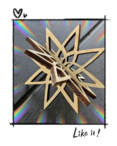 Holz Stern